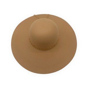 AUDREY-CAMEL FEDORA HAT
